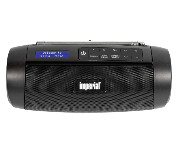 IMPERIAL Imperial DABMAN GO DAB+ / FM Compact Radio Black - 1535013 - zdjęcie